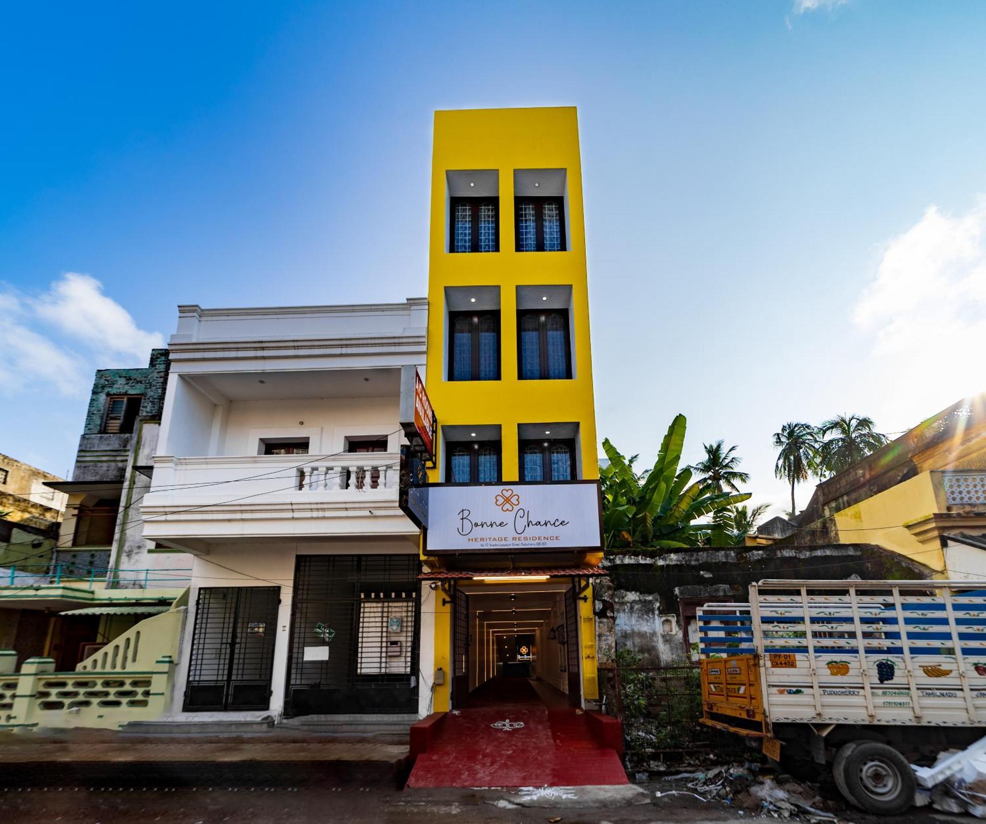 Bonne Chance Heritage Residence Pondicherry Esterno foto